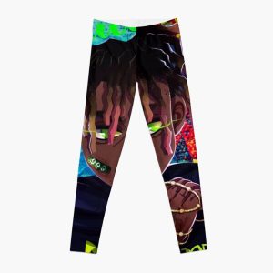 JuiceWrld colorful Abstract Leggings RB0406 product Offical Juice WRLD Merch