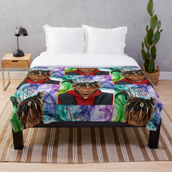 JuiceWrld Colorful Throw Blanket RB0406 product Offical Juice WRLD Merch