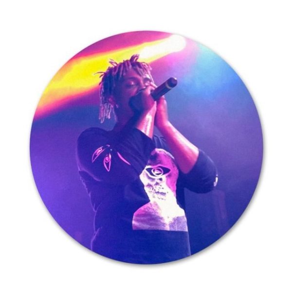 Rapper Juice WRLD Badge Brooch Pin Accessories For Clothes Backpack Decoration gift 7.jpg 640x640 7 - Juice Wrld Store