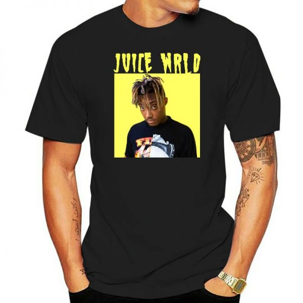 Juice Wrld Homage Black Men S 234Xl T Shirt - Juice Wrld Store
